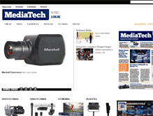 Tablet Screenshot of mediatechnika.hu